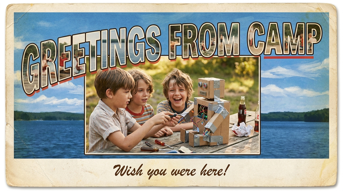 Editorial illustration for: Austin Academic summer camps: a 2026 field guide