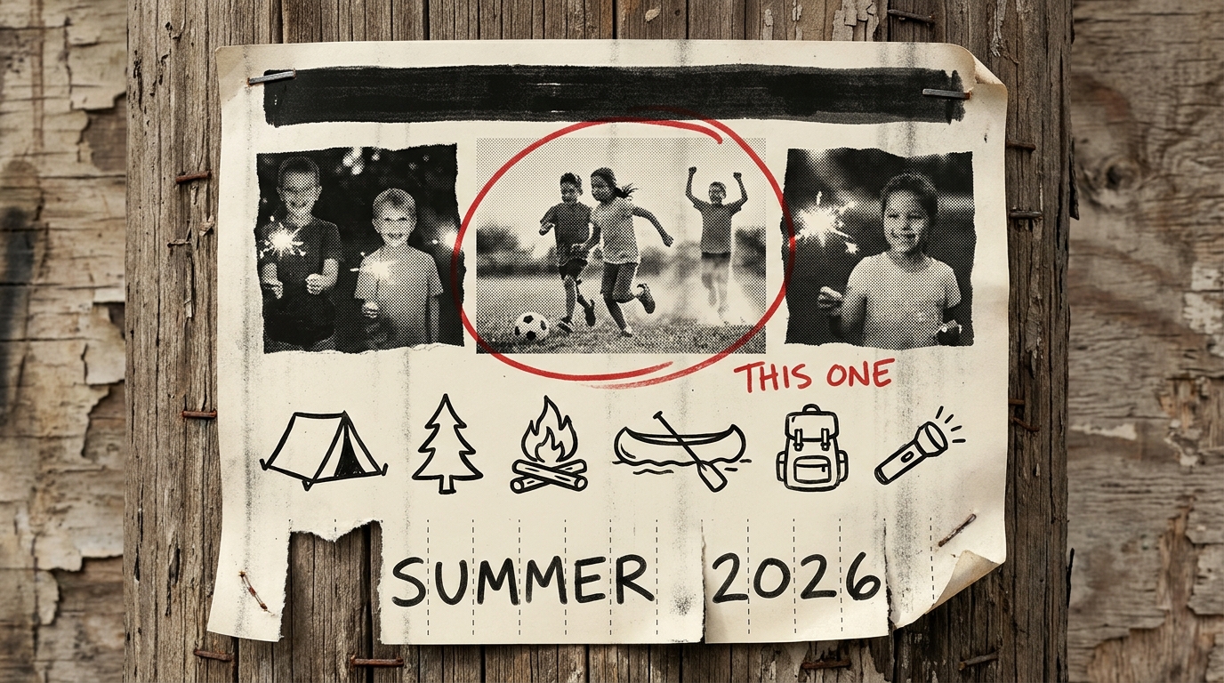Editorial illustration for: Baltimore Adventure summer camps: a 2026 field guide