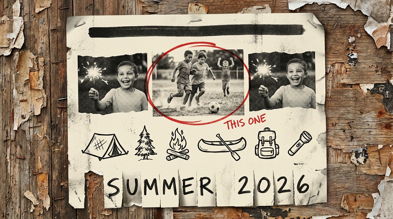 Editorial illustration for: Chicago Adventure summer camps: a 2026 field guide