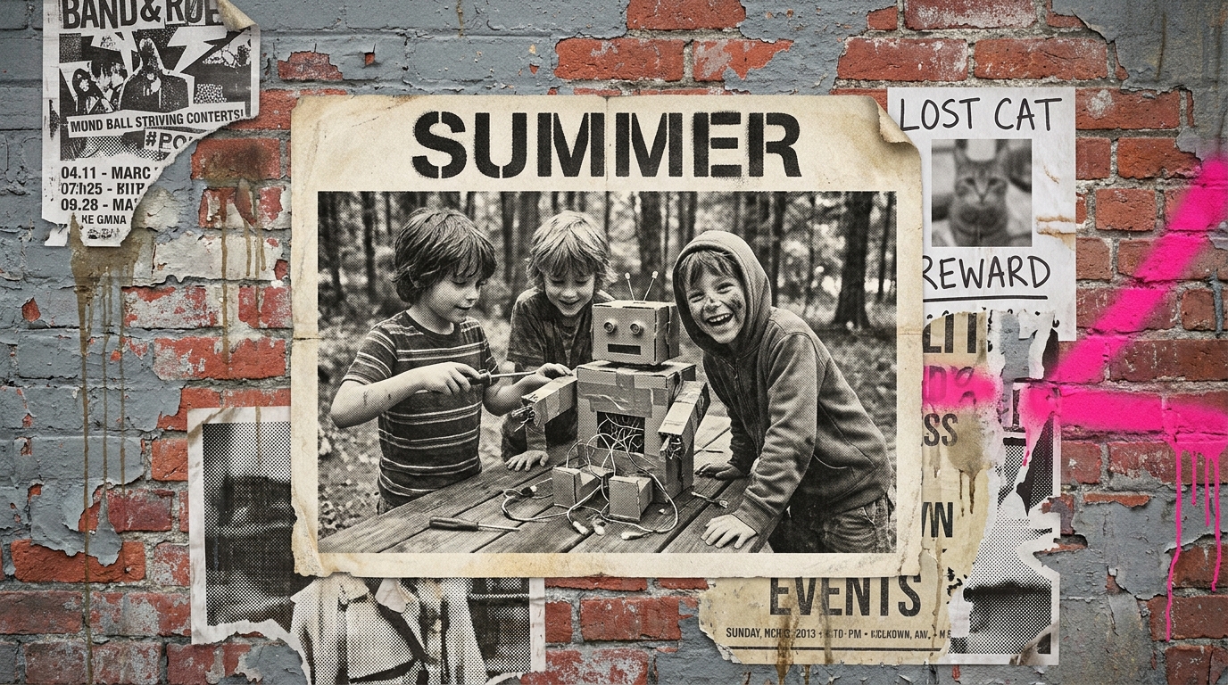 Editorial illustration for: Durham Academic summer camps: a 2026 field guide
