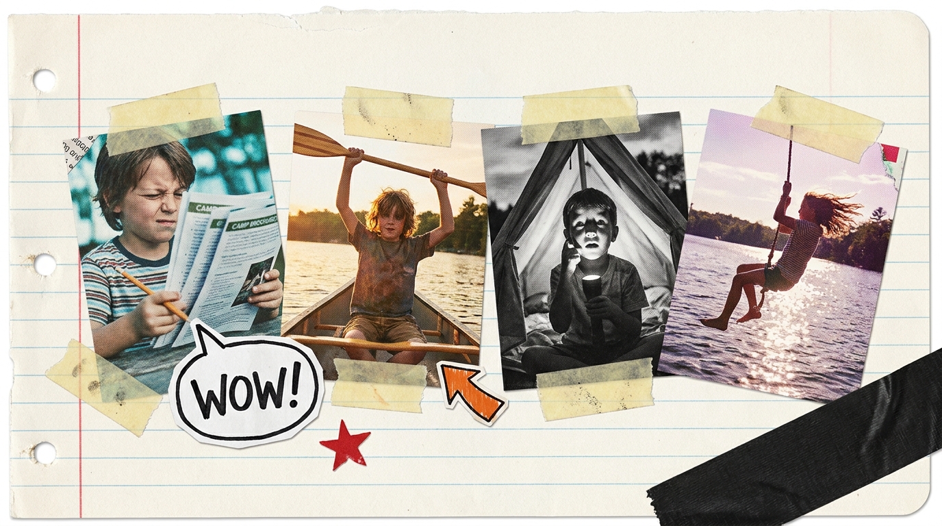 Editorial illustration for: Are summer camps worth it in 2026? An honest parent's analysis