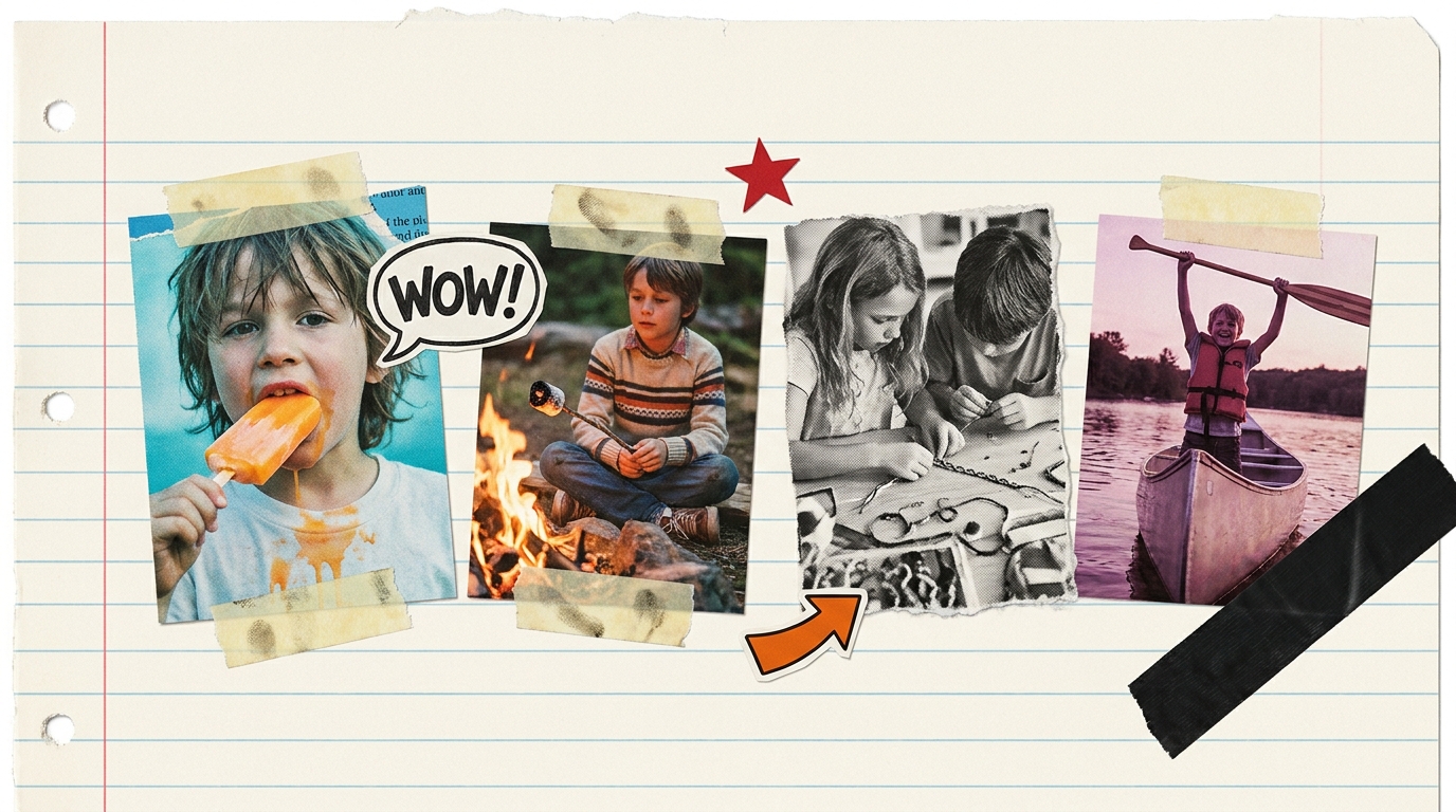 Editorial illustration for: The complete 2026 day-camp packing list (what kids actually need)