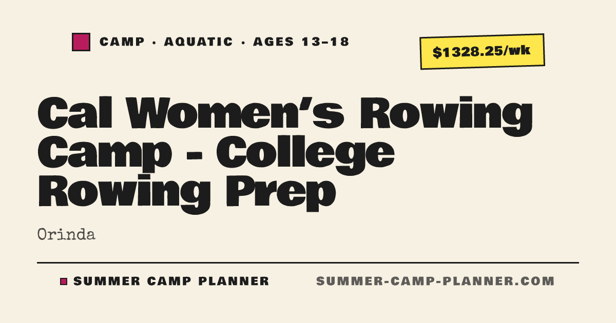 Cal Women’s Rowing Camp - College Rowing Prep