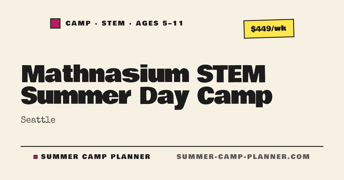 Mathnasium STEM Summer Day Camp — STEM Camp in Seattle | Summer Camp ...